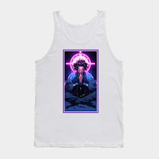 Anime Hero Power Meditation | Quality Anime Artwork | Anime Power Energy Meditation |  Manga Anime Art Tank Top